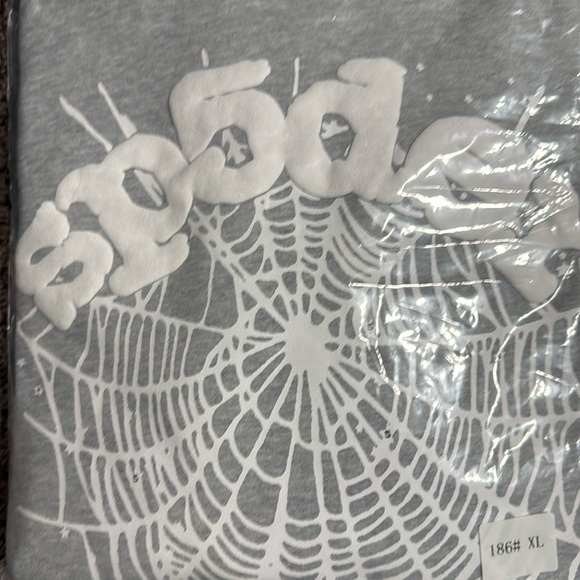 Sp5der Hoodie Grey